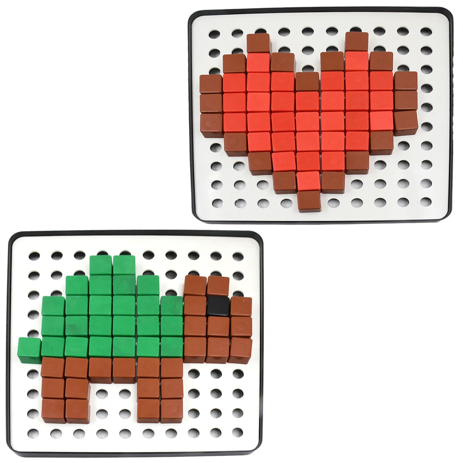 Pixel Cubes Toy for Children Early Education, Pixel Game Educational Board Games Board, Birthday Gift for Kids, Learning Math Toy, Brain Games, Math Puzzle (Approx 180 Cubes With Pixel Board & Book) Pixel Cubes Toy for Children Early Education, Pixel Game Educational Board Games Board, Birthday Gift for Kids, Learning Math Toy, Brain Games, Math Puzzle (Approx 180 Cubes With Pixel Board & Book)